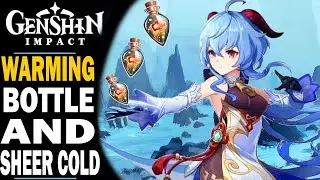 GENSHIN IMPACT - SHEER COLD AND HOW TO COMBAT IT - WARMING BOTTLE - THE TEMPERATURE OF DRAGONSPINE!