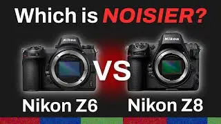 Nikon Z6 vs Nikon Z8: Chroma Noise Analysis