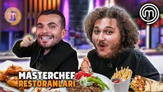 MASTERCHEF YARIŞMACILARININ RESTORANLARINA GİTTİK ! w/@bicimali