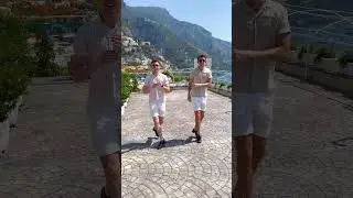 Irish Dancing to TARENTELLA on the Amalfi Coast! 