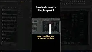 free Instrumental plugins part 2 #flstudio #producertips #music #producerslife #beatmaker