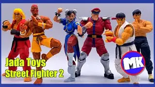 Let’s talk about Jada Toys Street Fighter 2 Figures for almost an hour
