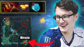 WHY MIRACLE BUY BOTTLE IN SAFELANE WITH EMBER SPIRIT - Dota2
