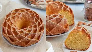 CIAMBELLA AL GUSTO DELICATO DI MANDORLE - Senza Glutine e Lattosio - Con yogurt e Senza Burro - GFW