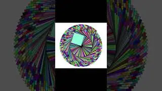 Draw Amazing Vortex of Squares using Python Turtle 😎 | Python Tutorial 