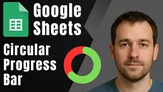 Google Sheets: How to Make a Circular Progress Bar (Data Visualization Hack!)