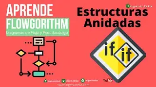 🔃14:  Estructuras anidadas de control IF en Flowgorithm | @Ingenioteka