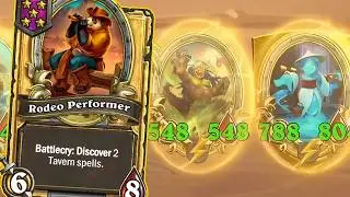 Having Fun With Big Spell Builds And Unstoppable Units | Dogdog Hearthstone Battlegrounds