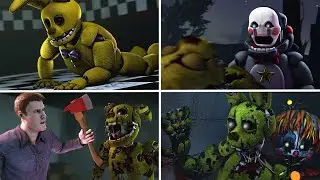 all of the rise of springtrap animations