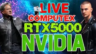 ПЕРЕВОД NVIDIA COMPUTEX 2024 - ПРЕЗЕНТАЦИЯ RTX 5000 С ДЖЕНСЕНОМ ХУАНГОМ - ВИДЕОКАРТЫ RTX 5090