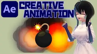 【After Effects】[Creative Animation] 💣💥EXPLOSION ANIMATION💥