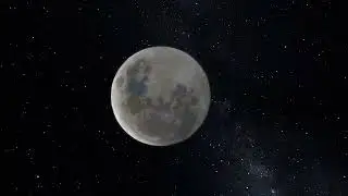 No Copyright Lunar Eclipse of Moon | Stock Footage Video | Royalty Free