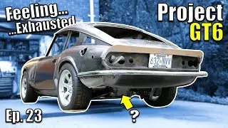 Custom Exhaust Design – Pro Touring V8 Triumph Build – LS Powered Project GT6 – Ep23