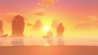 Sunset in Golden Apple
