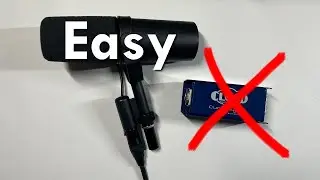 How to use an SM7B - no Cloudlifter needed! No additional software