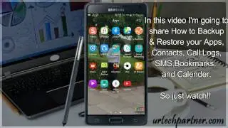 Backup and Restore Apps, SMS, Contacts, Call Logs, Calendars and Bookmarks