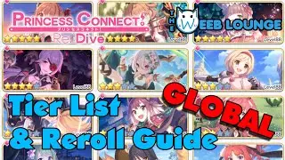 Tier List and Reroll Guide for GLOBAL Servers - Princess Connect Re:Dive - Beginners Guide