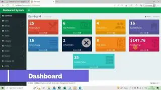 Restaurant Management System Project in php with Source Code