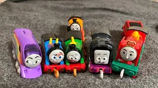 Rainbow diesel and other push along engines unboxing