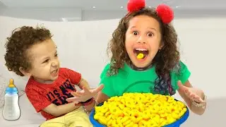 VALENTINA a HISTÓRIA sobre A MENINA que APRENDEU A CUIDAR SO SEU PRIMO Bebê