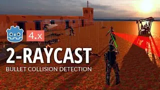 [Godot] 3rd Person Shooter Bullet Collision