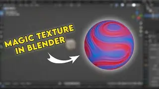 Magic Texture Node in Blender 3d | Blender Tutorial