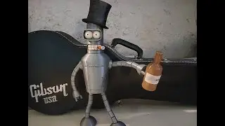 Thingiverse Articulated Bender Bending Rodriguez Print @MonkeysWithSticks #3dprinting #make #bender