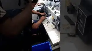 How to assemble a bagpack| Bagpack assembly|how to make a Laptop Bag #bagpack #machine#laptop