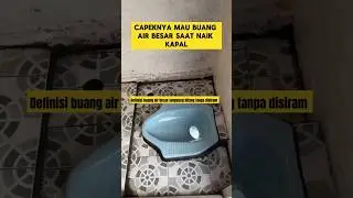 momen lucu ketika buang air besar kloset WC nya bikin ngakak ‼️ 