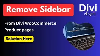 How To Remove Sidebars From Divi ✅ Easy Way