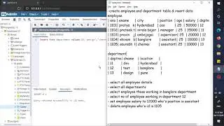 How Create Table & insert data in PostgreSQL | Simple Example PostgreSQL| SQL Quires | PostgreSQL 12