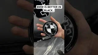BMW i8 Wrapped In Satin Black With Black Accents.. #bmw #bmwi8 #carwrap #satin #black #cars #shorts