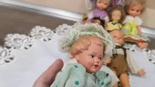 Мои ПОКУПКИ с БАРАХОЛКИ в ГЕРМАНИИ! КУКЛЫ, КУКОЛКИ ГДР, ПУПСЫ! ВИНТАЖ! Оля ретро Германия