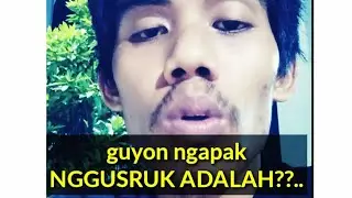 [GUYON NGAPAK] Angin puyuh yang membawa baju jemuran - guyon ngapak #azistvneenyong