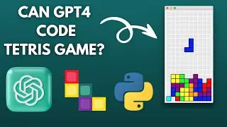 CAN CHAT GPT CODE A TETRIS GAME ? | URSINA ENGINE | PYGAME