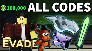 *NEW* WORKING ALL CODES FOR EVADE IN 2024 AUGUST! ROBLOX EVADE CODES