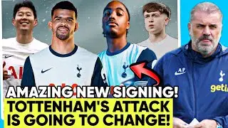 Ange's Radical Attacking Plan For Odobert & Solanke Will Excite You Tottenham Fans!