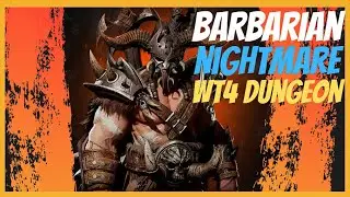 Diablo 4 WT4 Nightmare Dungeon! #doubleswing #barbarian #diablo4