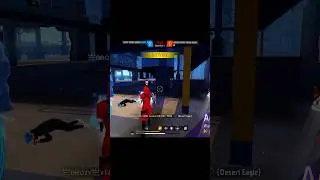 1V4 ONLY DESERT CHALLENGE 🔥 #freefire #viral #trending