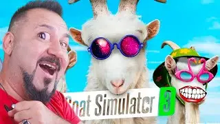 DELİ KEÇİ 🐐🤡 | Keçi Simülatör 3 Oynuyoruz-goat simulator 3