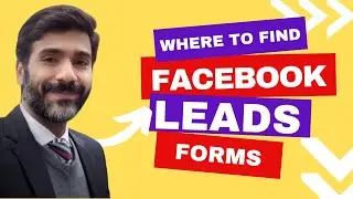 Where to find Facebook Lead Form