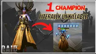 UNKILLABLE Team with 1 Champion... | RAID SHADOW LEGENDS