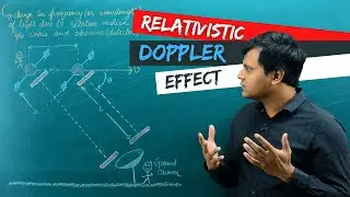 What is Relativistic Doppler Effect ? How Frequency changes due to Relativity