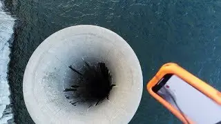Dropping iPhone X Into Glory Hole - What Will Happen?