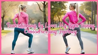 Transitioning by Love: My Gym Bunny Crossdressing Journey 🐰💪🏻❤️ crossdressing  | femdom | sissy