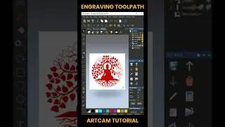 Engraving Toolpath Making In Artcam 