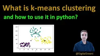 50 - What is k-means clustering and how to code it in Python?