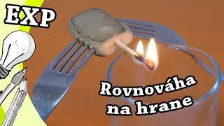 Rovnováha na hrane | Fyzika | Pokusy pre deti na doma
