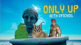 НЕ СМОТРИ ВНИЗ ! - Кто быстрее в Only Up: With Friends