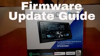 Kenwood DPX303MBT Firmware Update Guide - HF Error 68 - How To Update Head Unit - Walk-Through